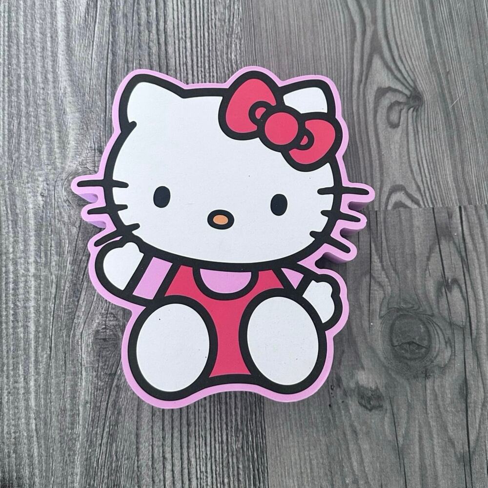 sanrio hello kitty wall decor hanging sign
